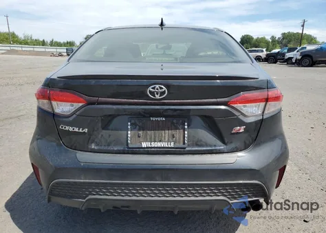 2022 Toyota Corolla Se from USA, damaged, VIN JTDS4MCE4NJ095059